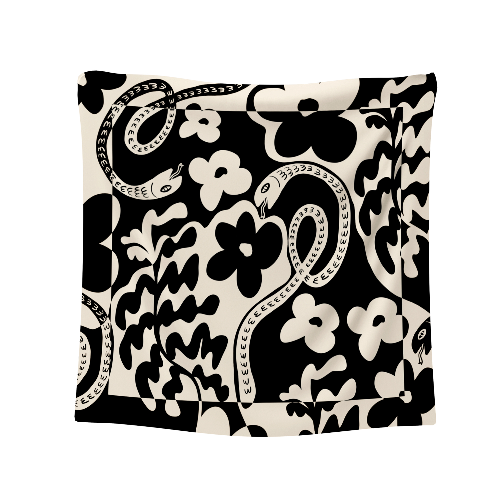 M BANDANA PSYCHOFLOWER BLOCK